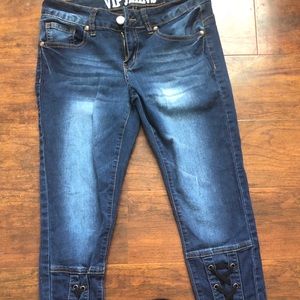 VIP Jeans : Size 7/8 Dark Blue Skinny Jeans